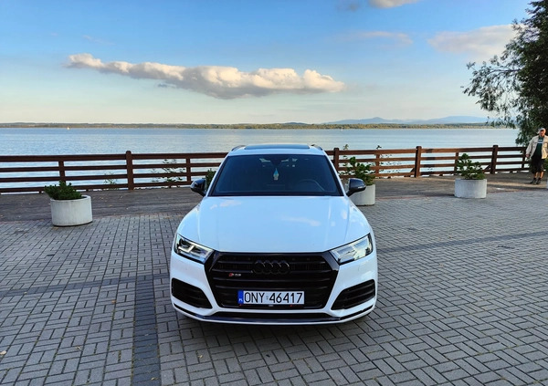 Audi SQ5 cena 167000 przebieg: 41000, rok produkcji 2019 z Nysa małe 529